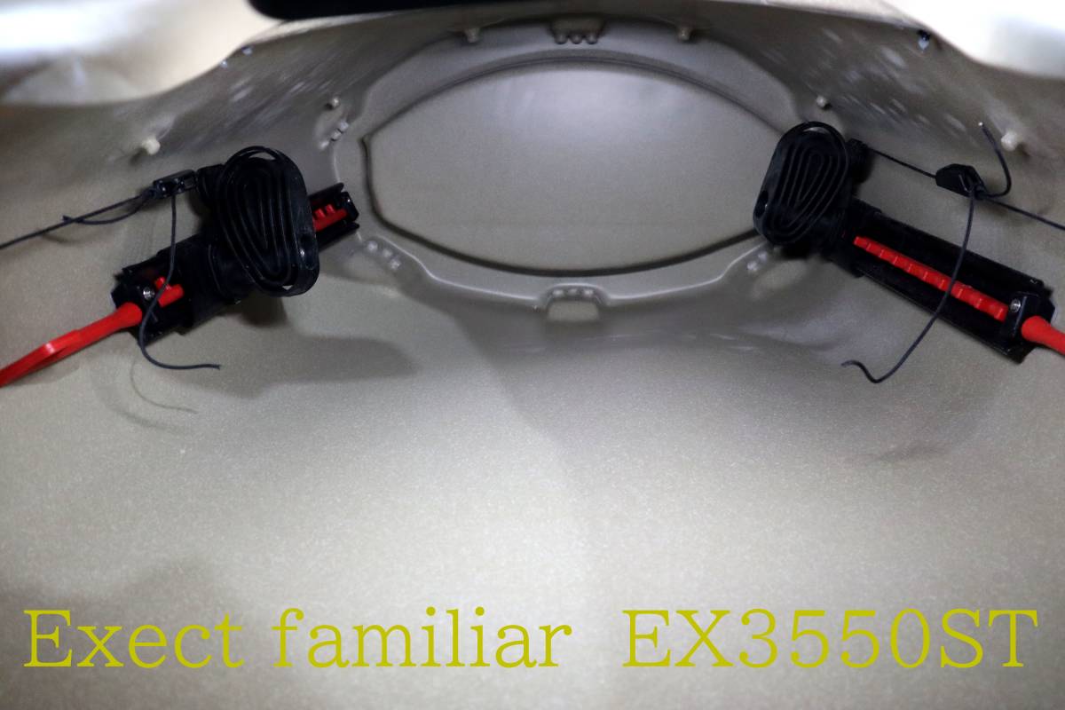 EX3550ST 3ピースカヤック 2名乗車のN-VANへもラクラク積載 