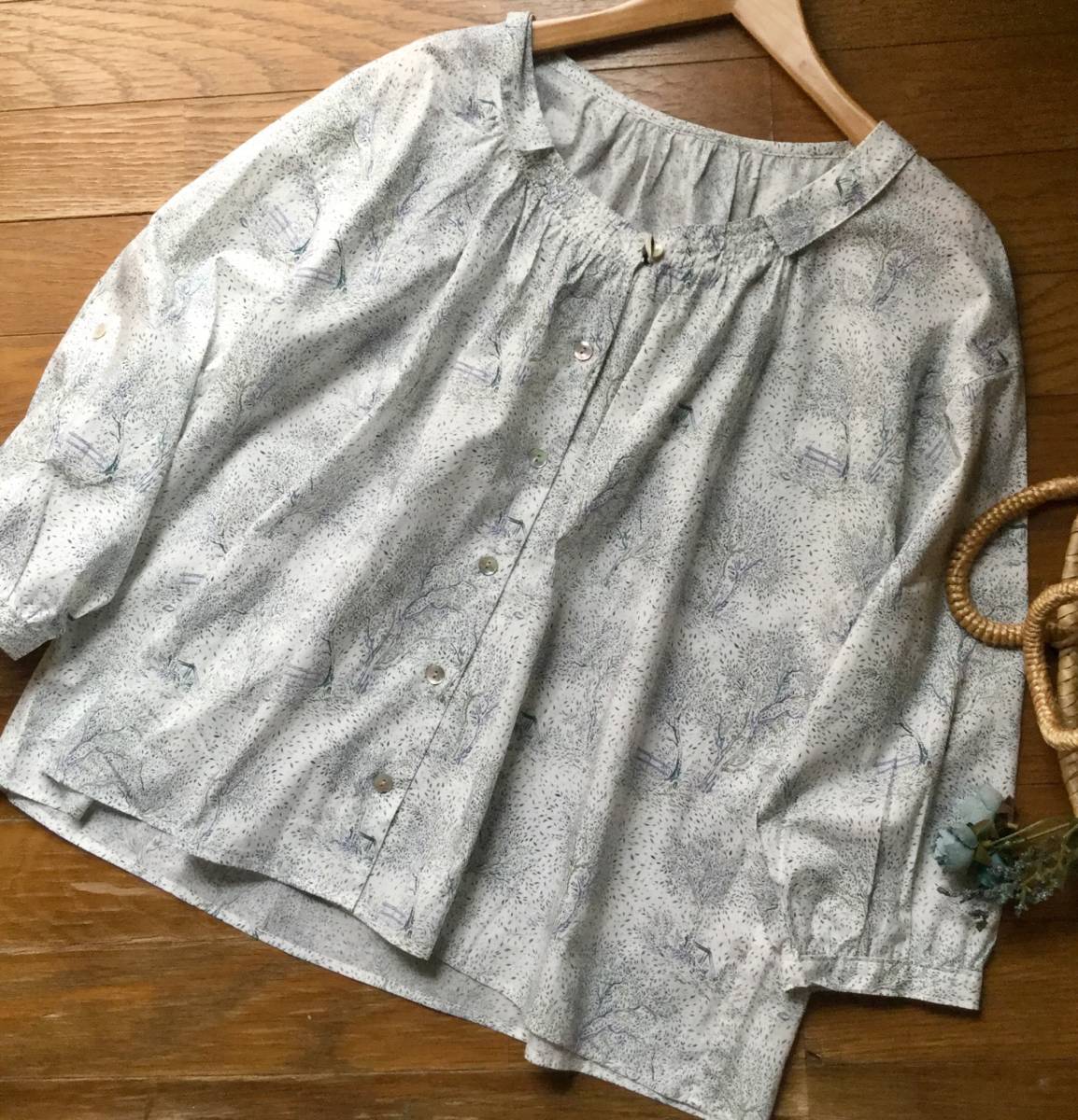 未使用タグ付き☆chambre de nimes（シャンブルドニーム) リバティ 
