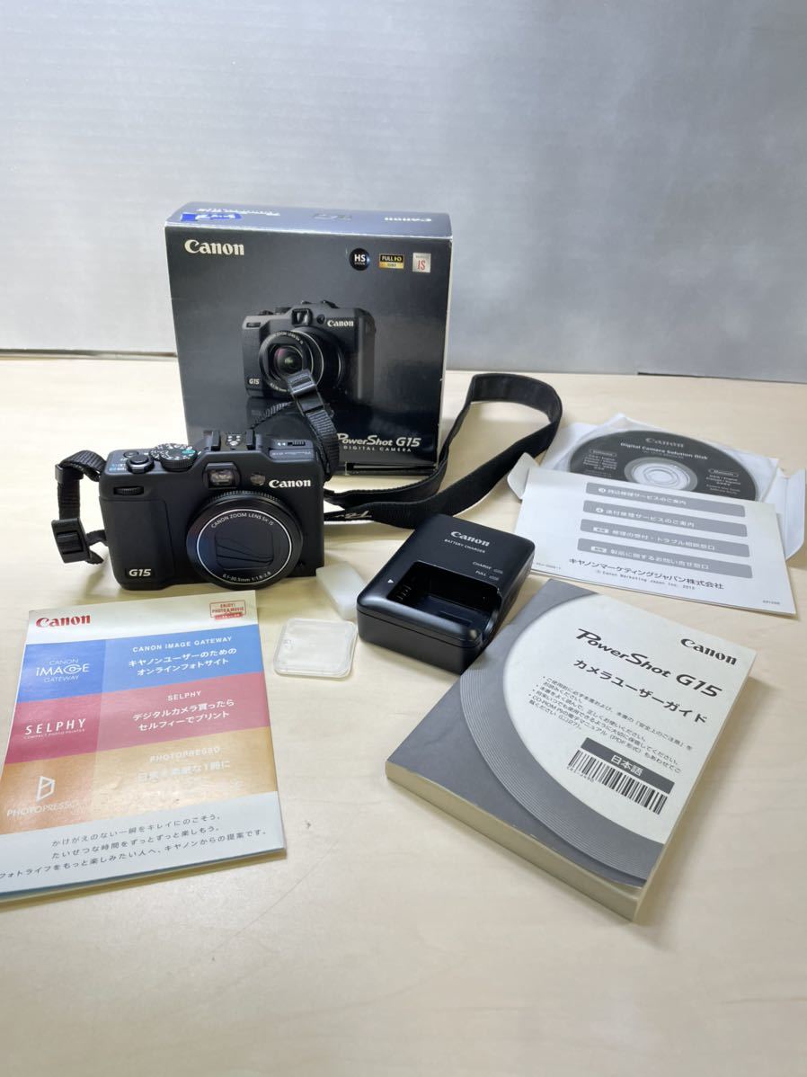 G15 Canon PowerShot キャノン デジタルカメラ Digital 約1210万画素