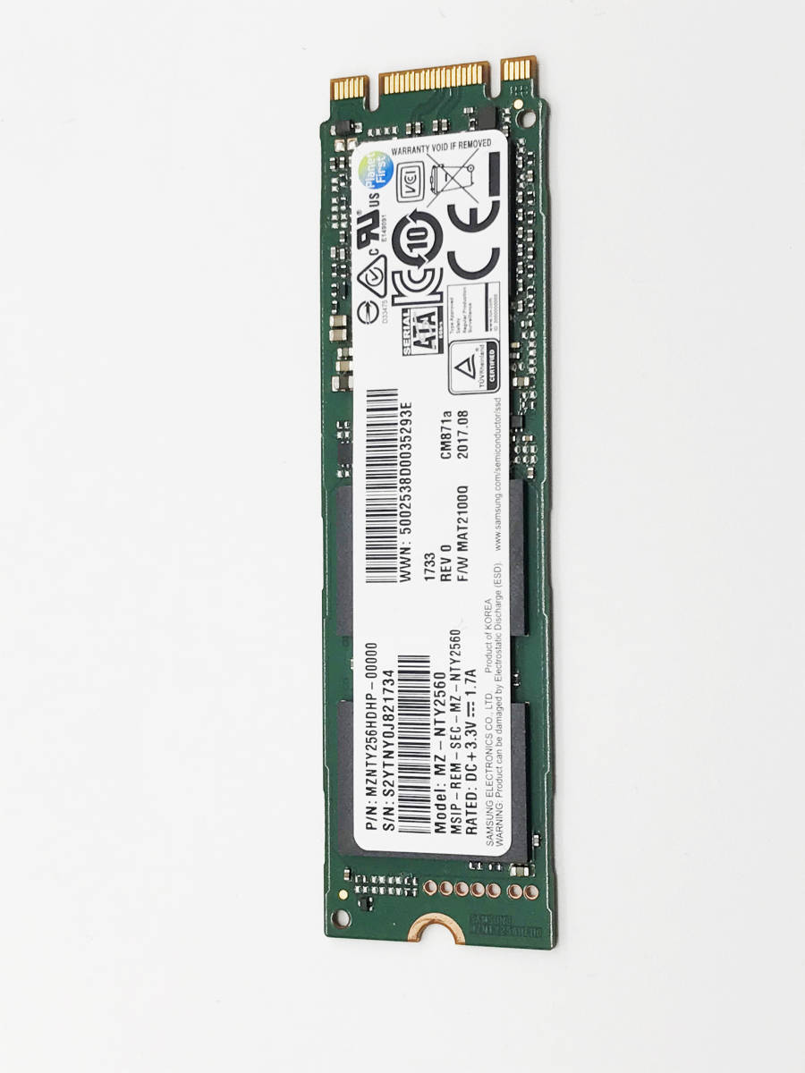SSD 256GB Samsung MZ-NTY2560 M.2 SATA 0 SAMSUNG - 1 | M 6Gbps