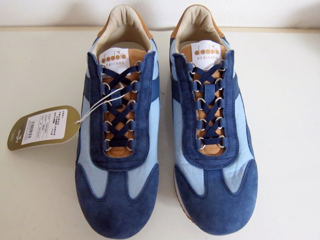 diadora HERITAGE EQUIPE H CANVAS STONE WASH 27.5cm ENSIGN BLUE 