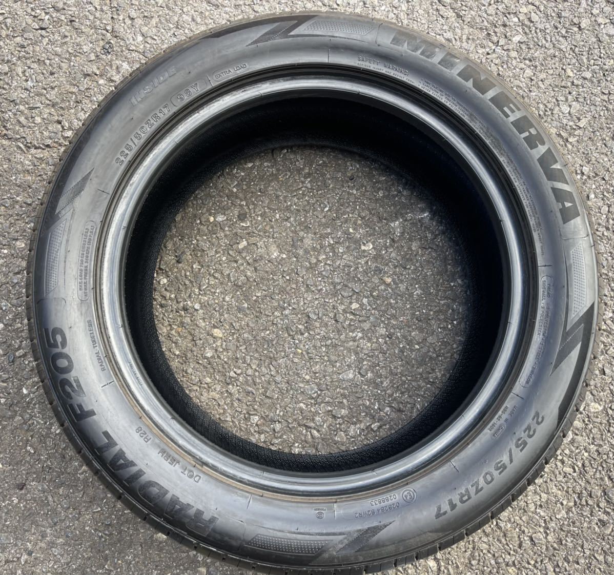 98Y Minerva F205 225⁄50ZR17 225⁄50R17 RADIAL Radial ⁄ XL All kesä