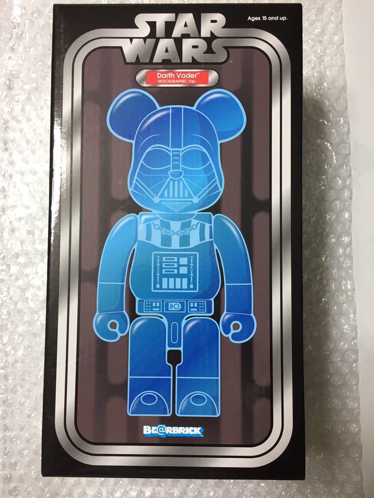 ベアブリック ダースベイダー 400% ホログラフィック DARTH VADER