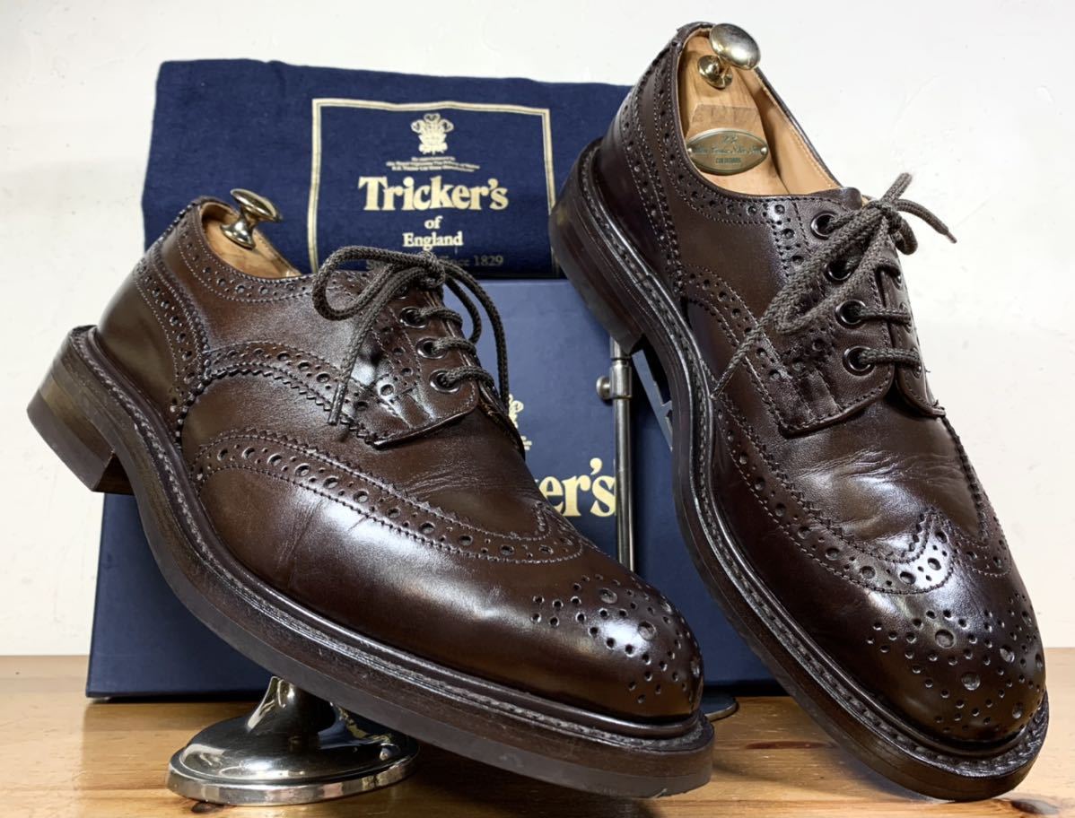 トリッカーズ バートン ブラック26cm 美品 極美品/送料無料】英国製