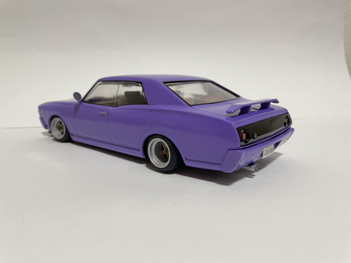 当時物 アオシマ 必殺街道レーサー 旧車 暴走族 プラモデル 330セドリック Develop Cl