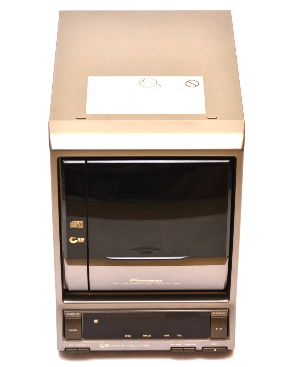 オーディオ機器 送料込 美品 Pioneer PD-F25A CDプレイヤー 25連装CD