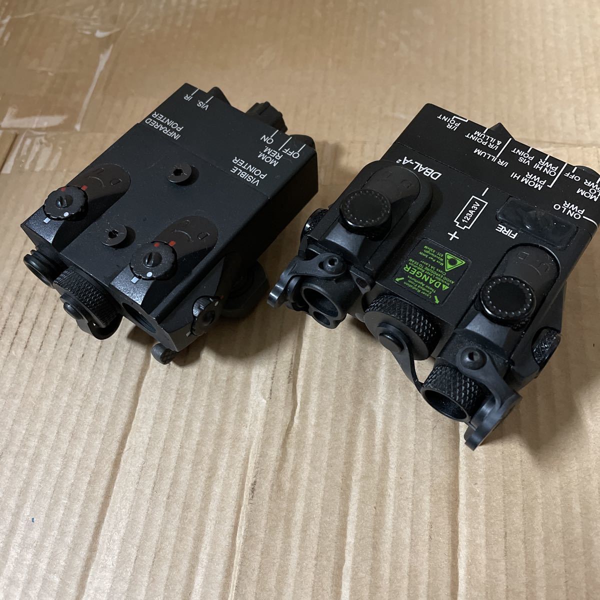 PEQ2個セット　ジャンク品