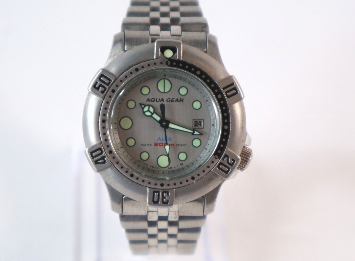 アクアギア SEIKO⁄セイコー アルバ Yahoo!オークション - V892 V892 