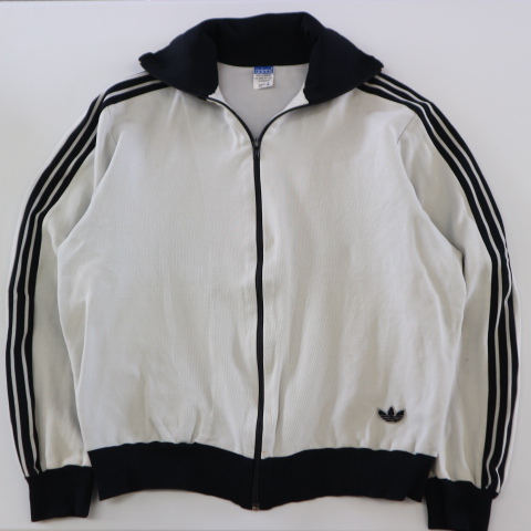 70s 80s adidas デサント製 西ドイツ トラックジャケット 4 グレー ブラック ジャージ アディダス パーカー DESCENTE レア ヴィンテージ adidas(アディダス) トラックジャケット &frasl; 70s-80s&frasl;西ドイツタグ&frasl;デサント製&frasl;トラック 80\u0027s 70s&frasl;デサント製&frasl;西ドイツ&frasl;トラックジャケット