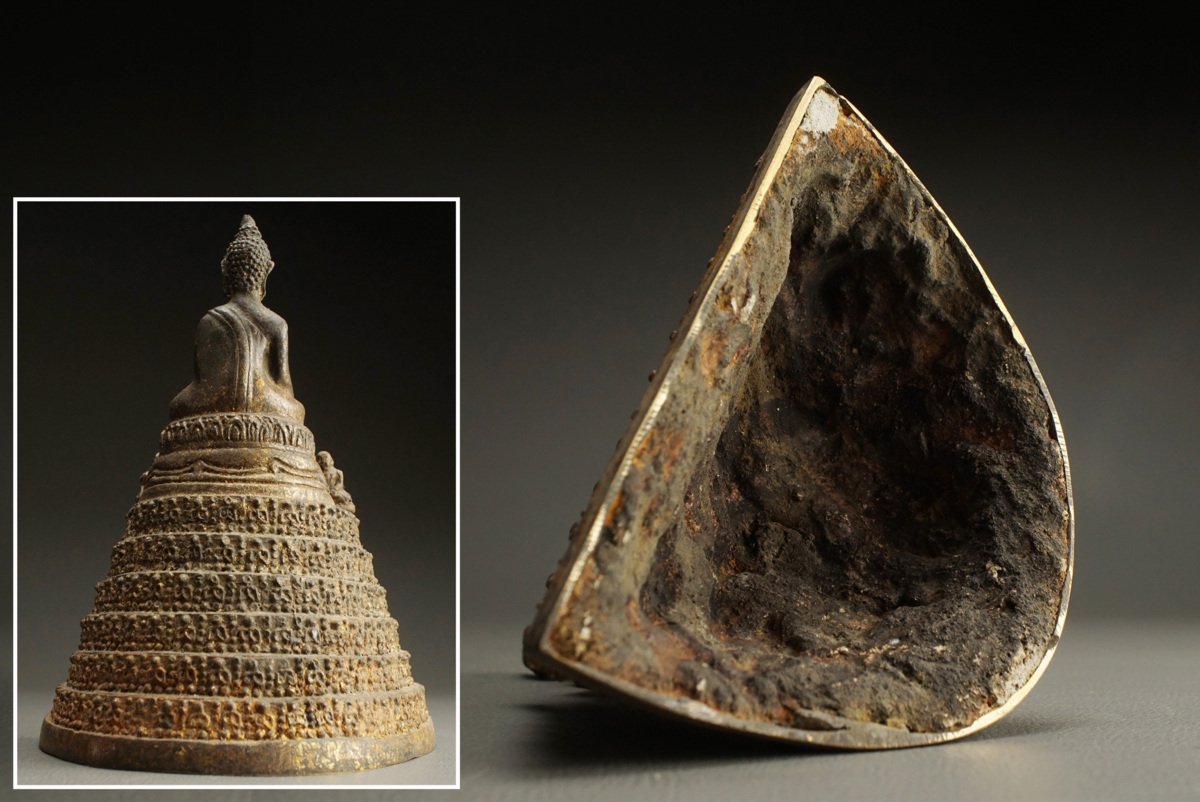 仏像 仏教美術 - Yahoo!オークション 時代物 中国古美術 描金 純銅製