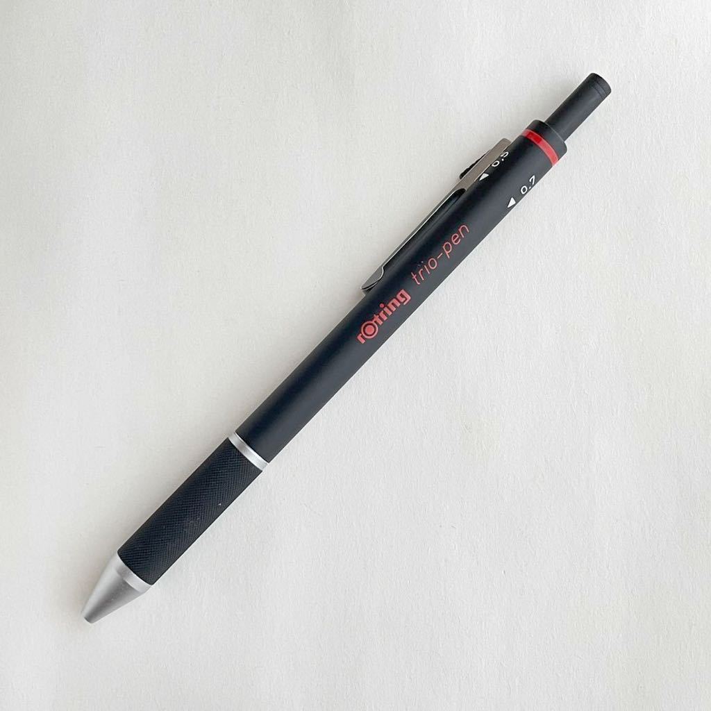 ロットリング トリオペン rotring trio-pen 廃盤 シャーペン 多機能
