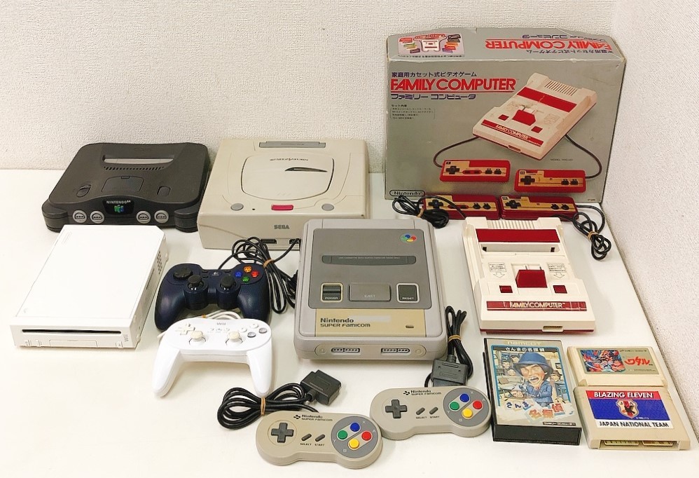 【レトロゲーム ファミコンなどいろいろまとめて☆】SFC/任天堂64/wii/セガサターン/ワタル外伝/A8388