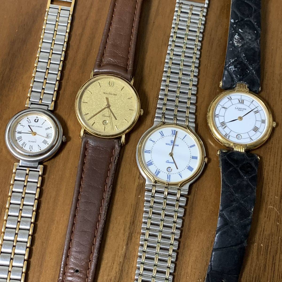 WALTHAM ウォルサム LANVIN ランバン CHARLES JOURDAN シャルル 