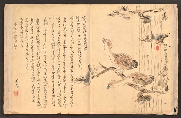 伊勢太神宮遷御之図」江戸時代 彩色木版画 1枚|伊勢神宮 神道 和本