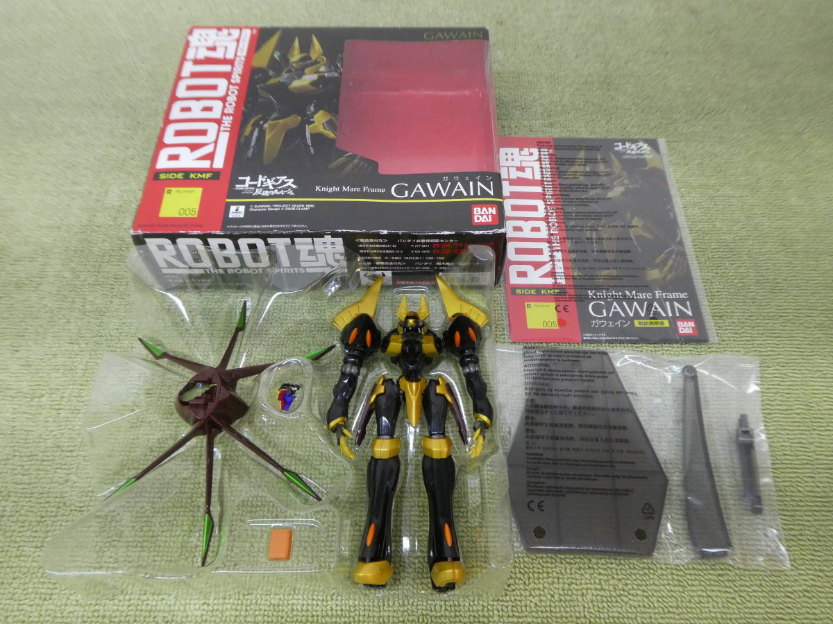 Q54 Robot魂 Side Kmf コードギアス 反逆のルルーシュ Gawain ガウェイン バンダイ コードギアス 売買されたオークション情報 Yahooの商品情報をアーカイブ公開 オークファン Aucfan Com
