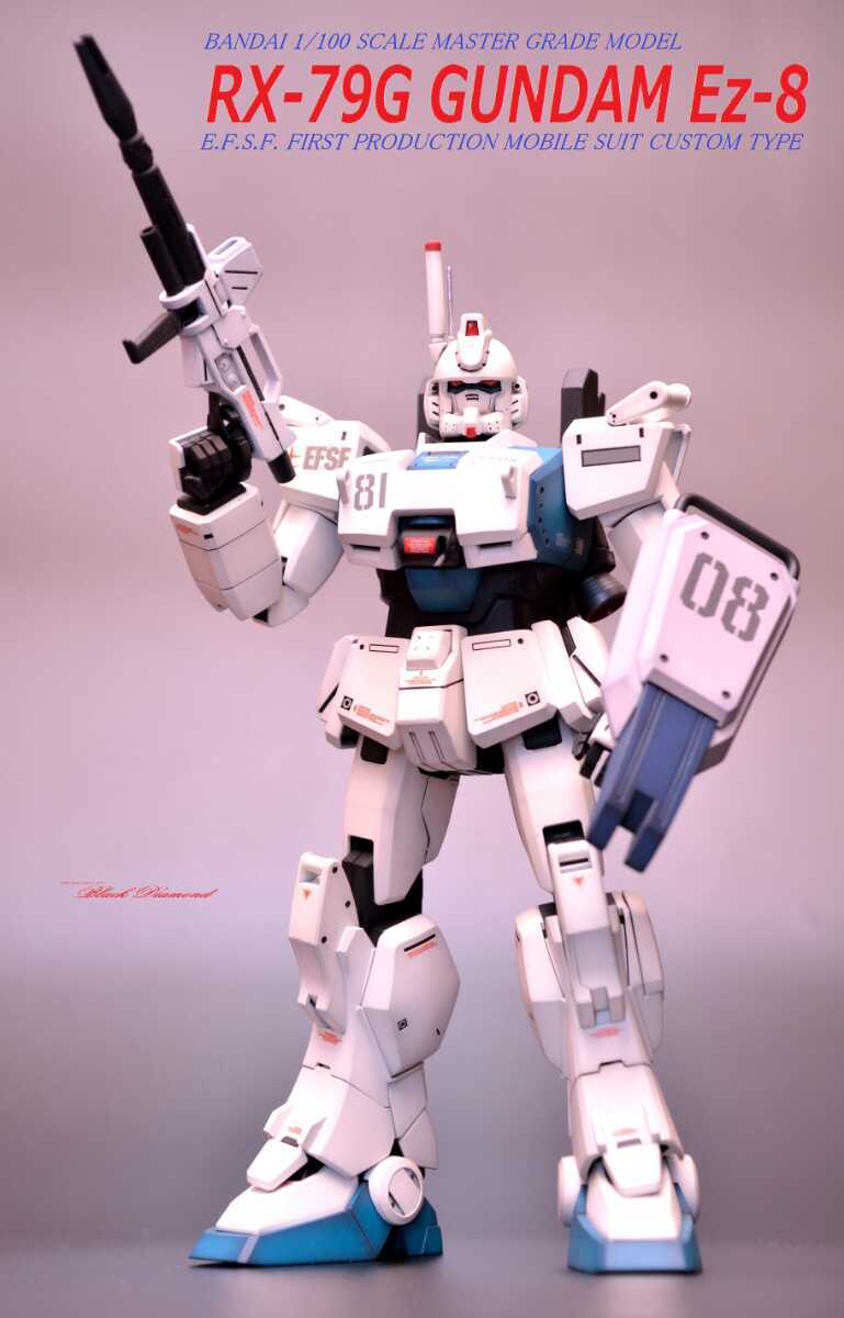Bandai MG 1⁄100 RX-79[G]Ez-8 Gundam Ez8 Model Kit | Gundam Gunpla