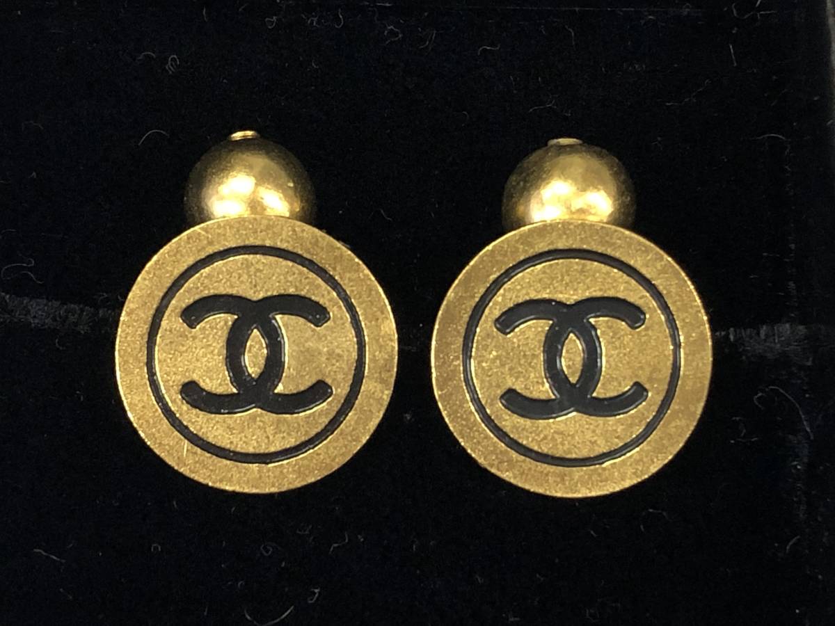レア美品】シャネルCHANEL ココマークカフスゴールドヴィンテージ 