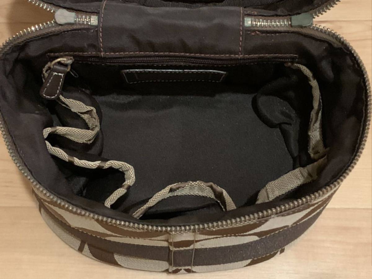 COACH コーチ シグネチャー バニティ ハンドバッグ バニティバッグ 