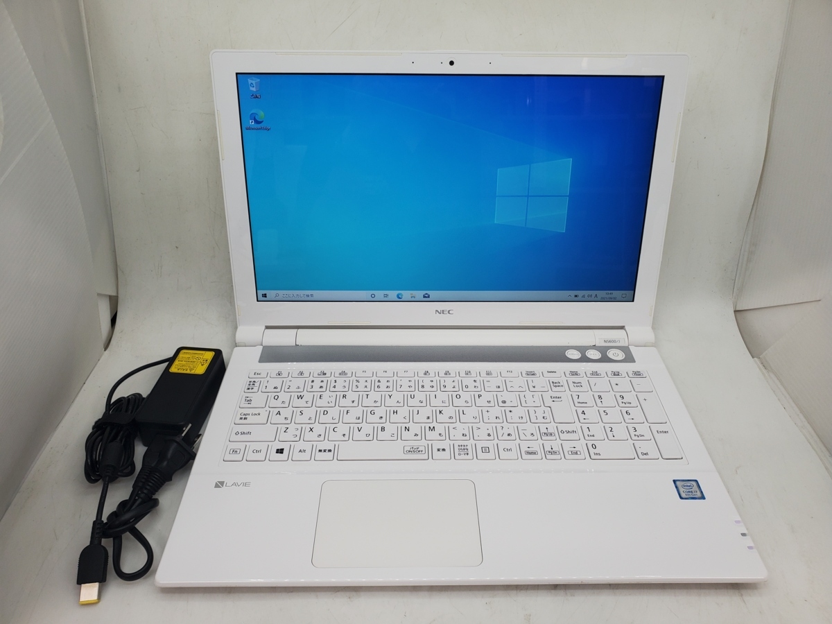 NEC】LaVie NS600/J Core i7-8550U 1.80GHz メモリ4GB HDD1TB DVD