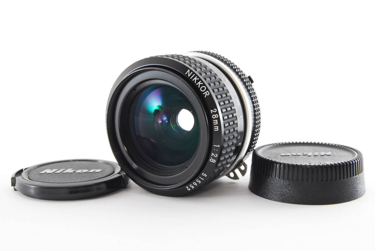 ☆超極上☆ニコン NIKON Ai NIKKOR 28mm f2.8 ☆完動☆#10702