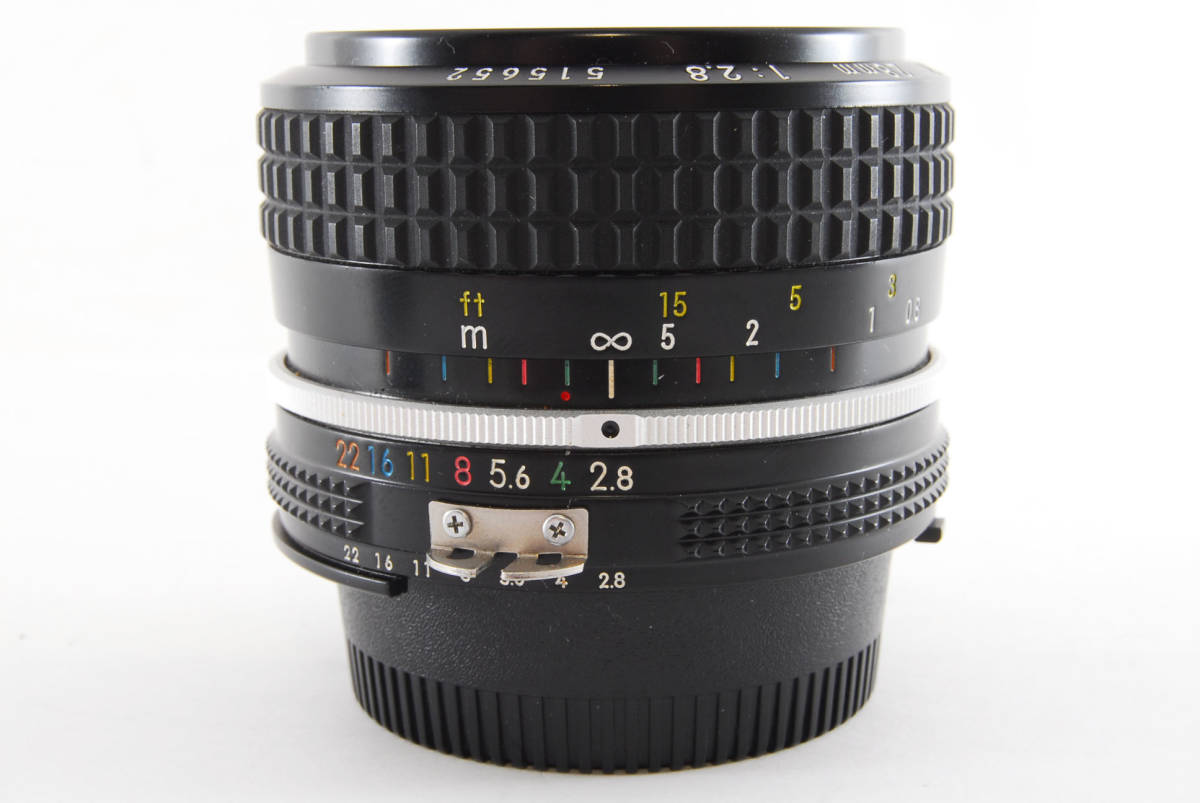 ☆超極上☆ニコン NIKON Ai NIKKOR 28mm f2.8 ☆完動☆#10702