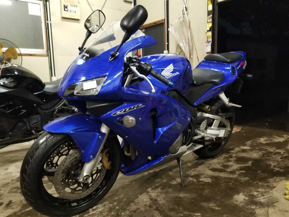 格安　CBR600RR　セル始動　PC37　逆車　49524ｋｍ　平成16年