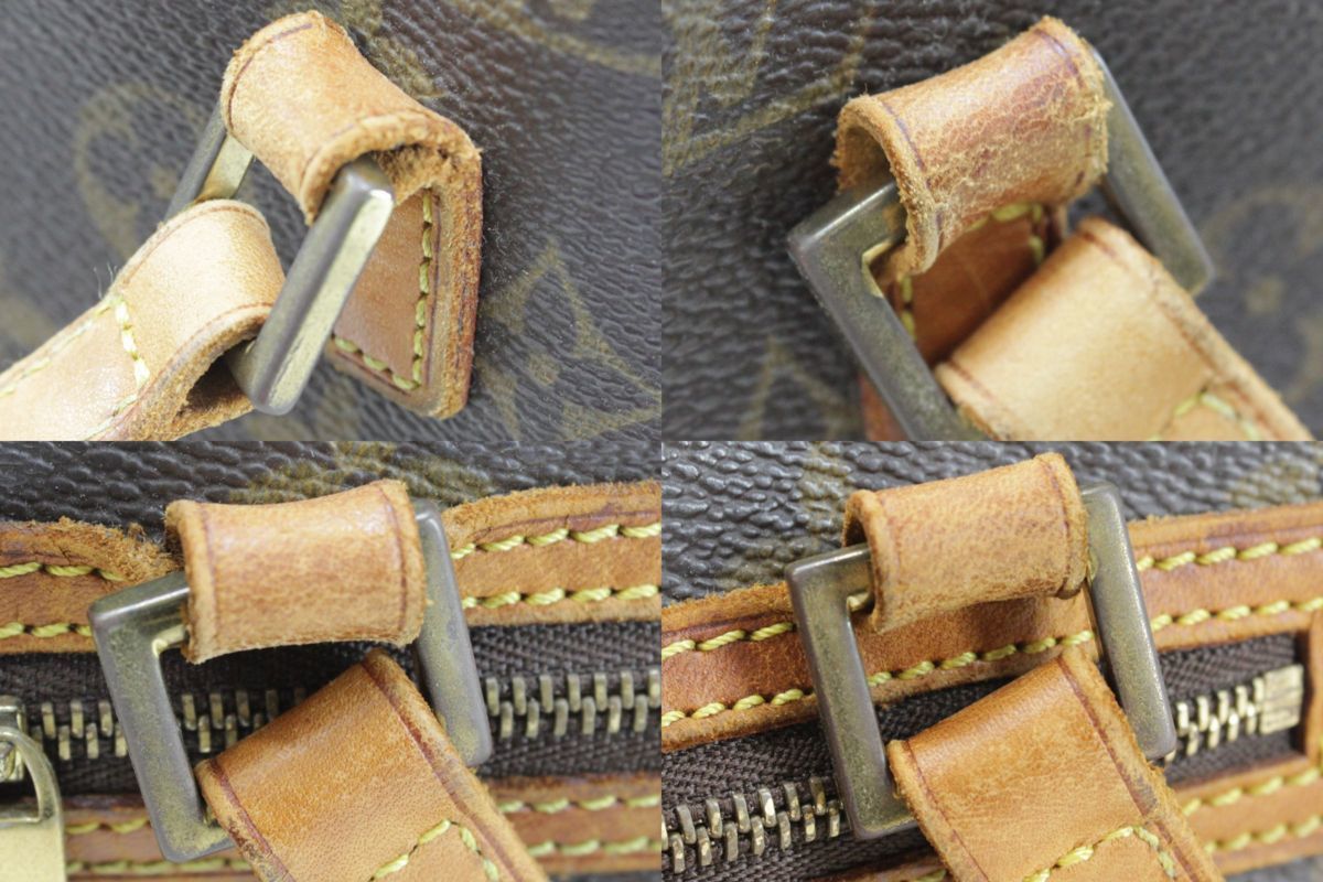ジャンク LOUIS VUITTON モノグラム シテMM 外ポケット内装劣化[223501 