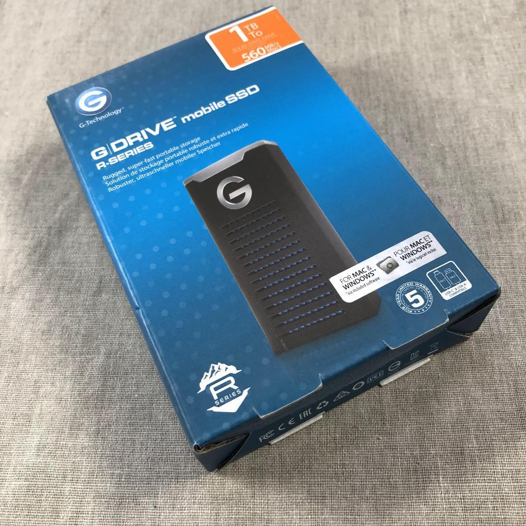 SSD G-DRIVE G-Technology 1TB Mobile ポータブル 外付 | R-Series
