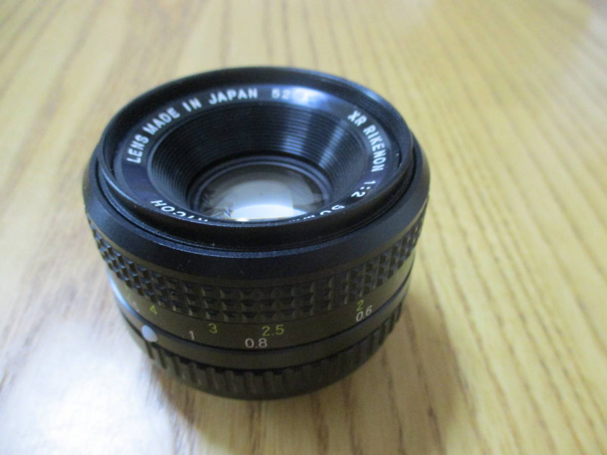XR RIKENON RICOH 50mm F2 リコー 初期型 L ☆極上美品☆ 第2