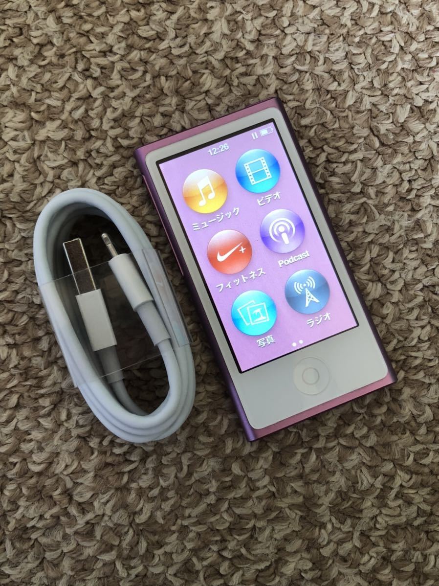◎美品 動作確認済 iPod nano 第7世代 ピンク Bluetooth 動作確認済 iPod nano アイポッドナノ 第7世代 ピンク Bluetooth