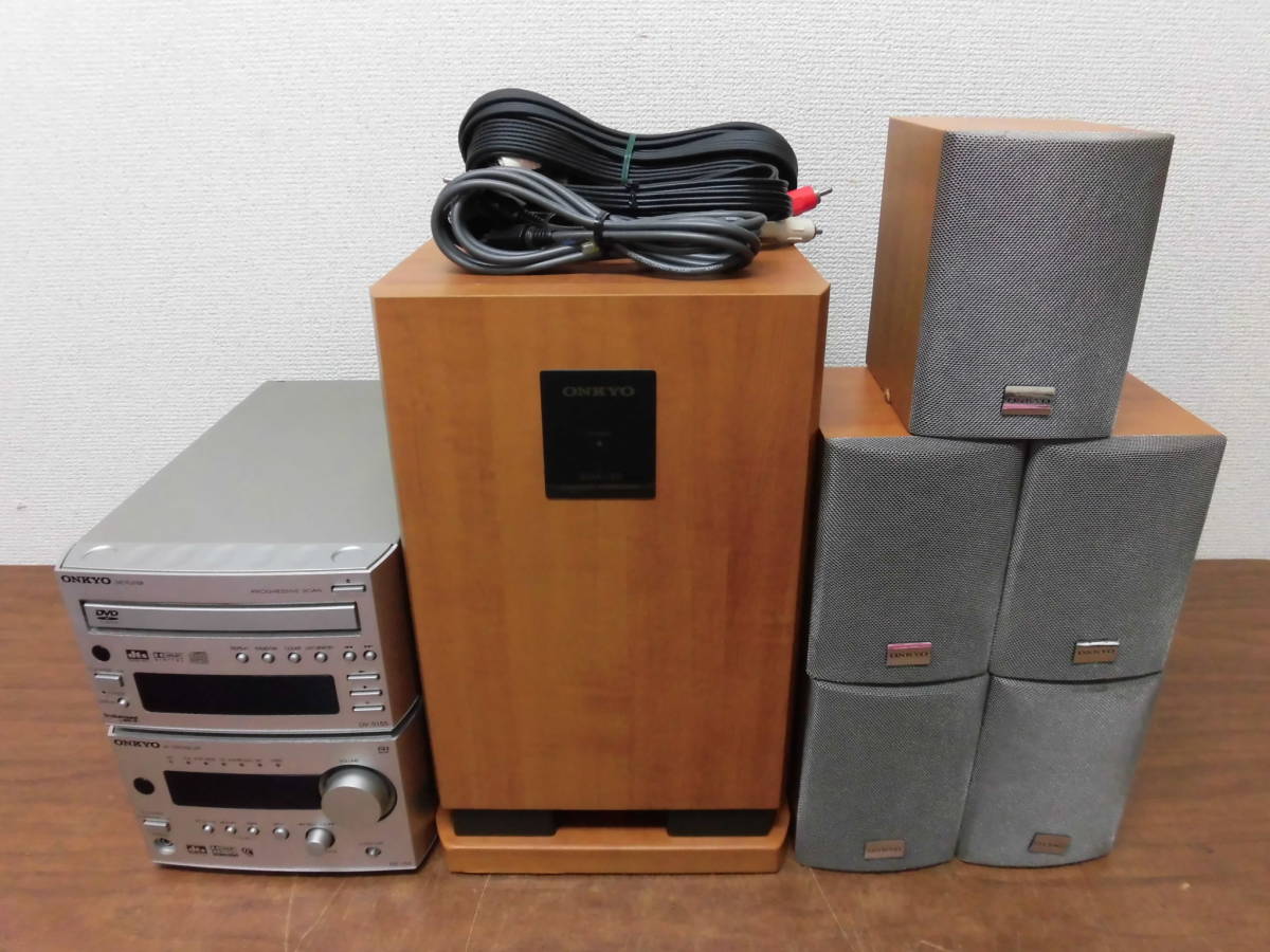 ONKYO ホームシアターシステム DV-S155⁄PR-155⁄SWA-155⁄D-L1X ONKYO PR