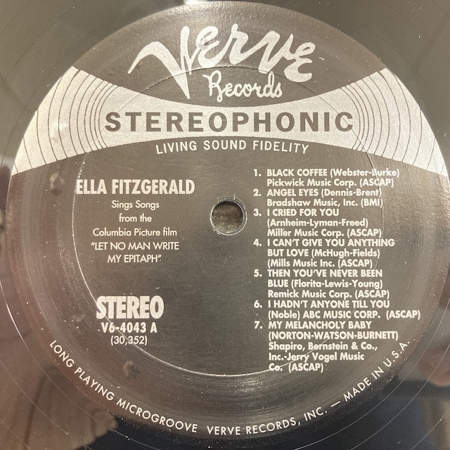 Ella Fitzgerald - Vinyl Music & of The .com LP Fitzgerald