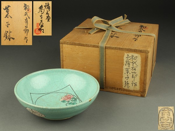 萬古焼 加賀瑞山 赤絵 水指 共箱 茶道具 - Yahoo!オークション