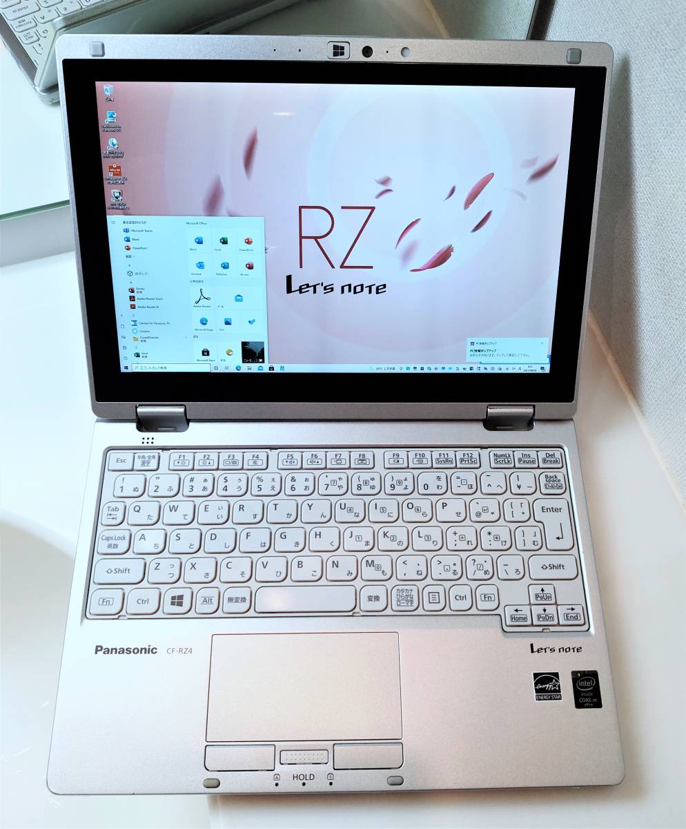 Panasonic】Let'snote CF-RZ4 Core M-5Y71 4GB SSD128GB WEBカメラ