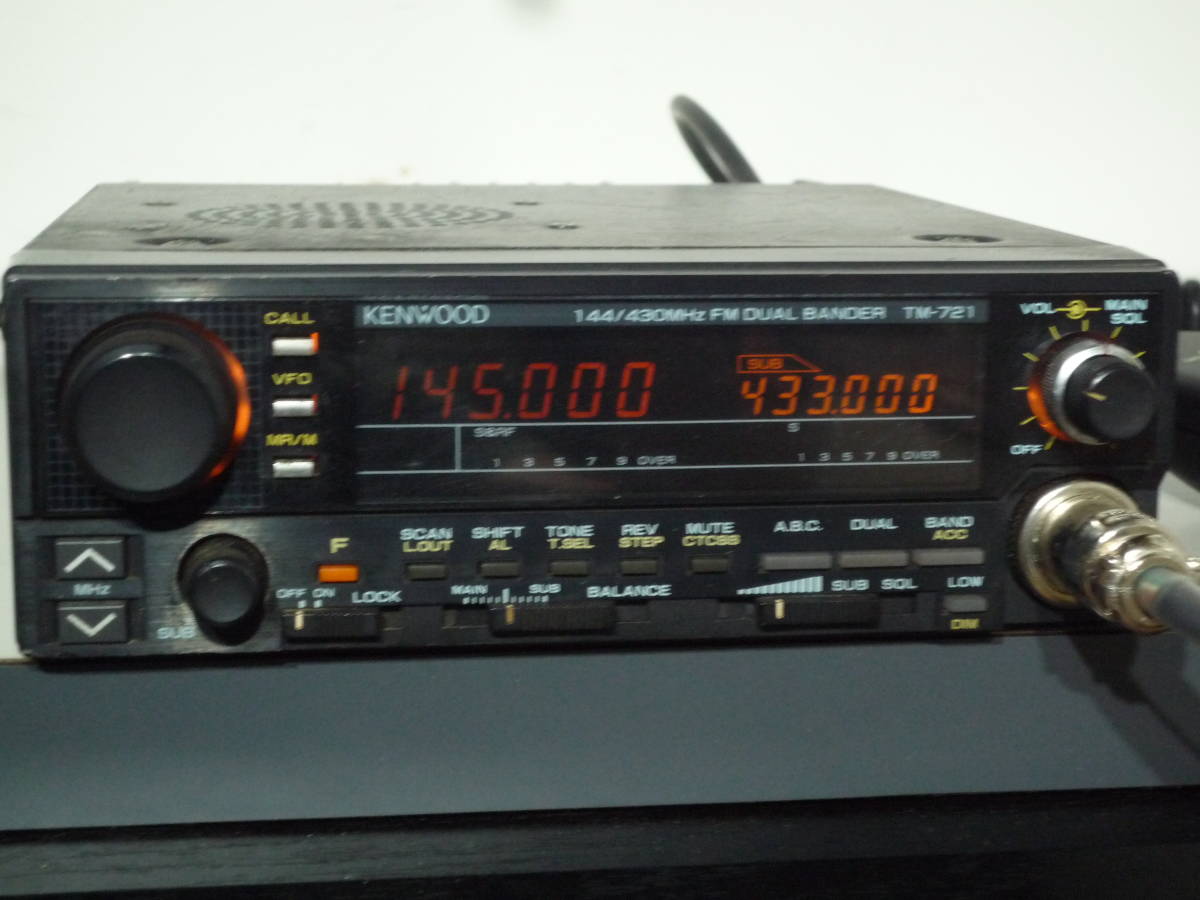 144⁄430MHz DUAL BANDER ◇KENWOOD TM-721◇ FM Kenwood Database