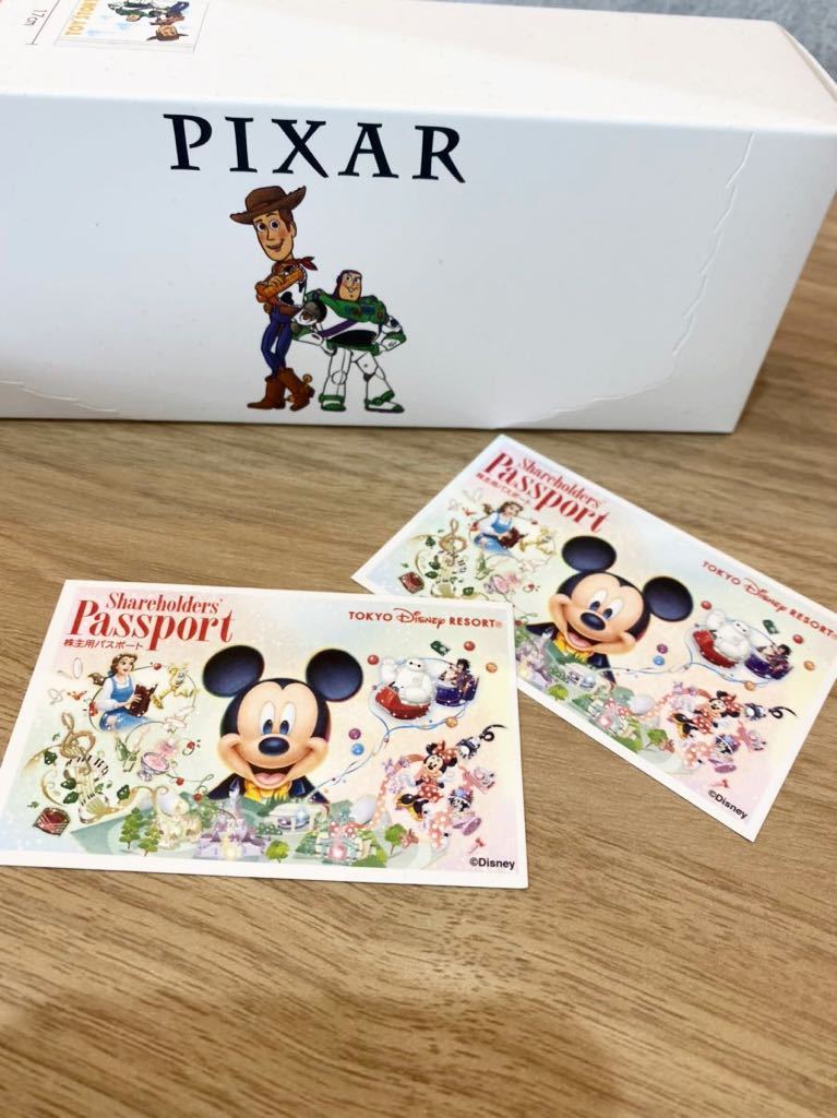 ディズニー 株主優待 ２枚　ペア