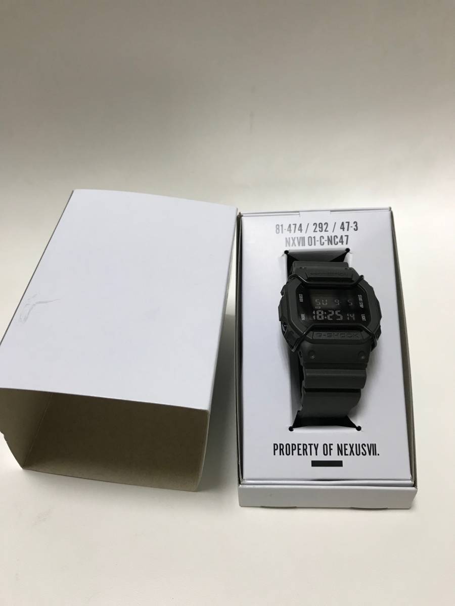 NEXUSⅦネクサスセブンG-SHOCKコラボgregoryグレゴリーtenderloinテンダーロインcasioカシオDW5600