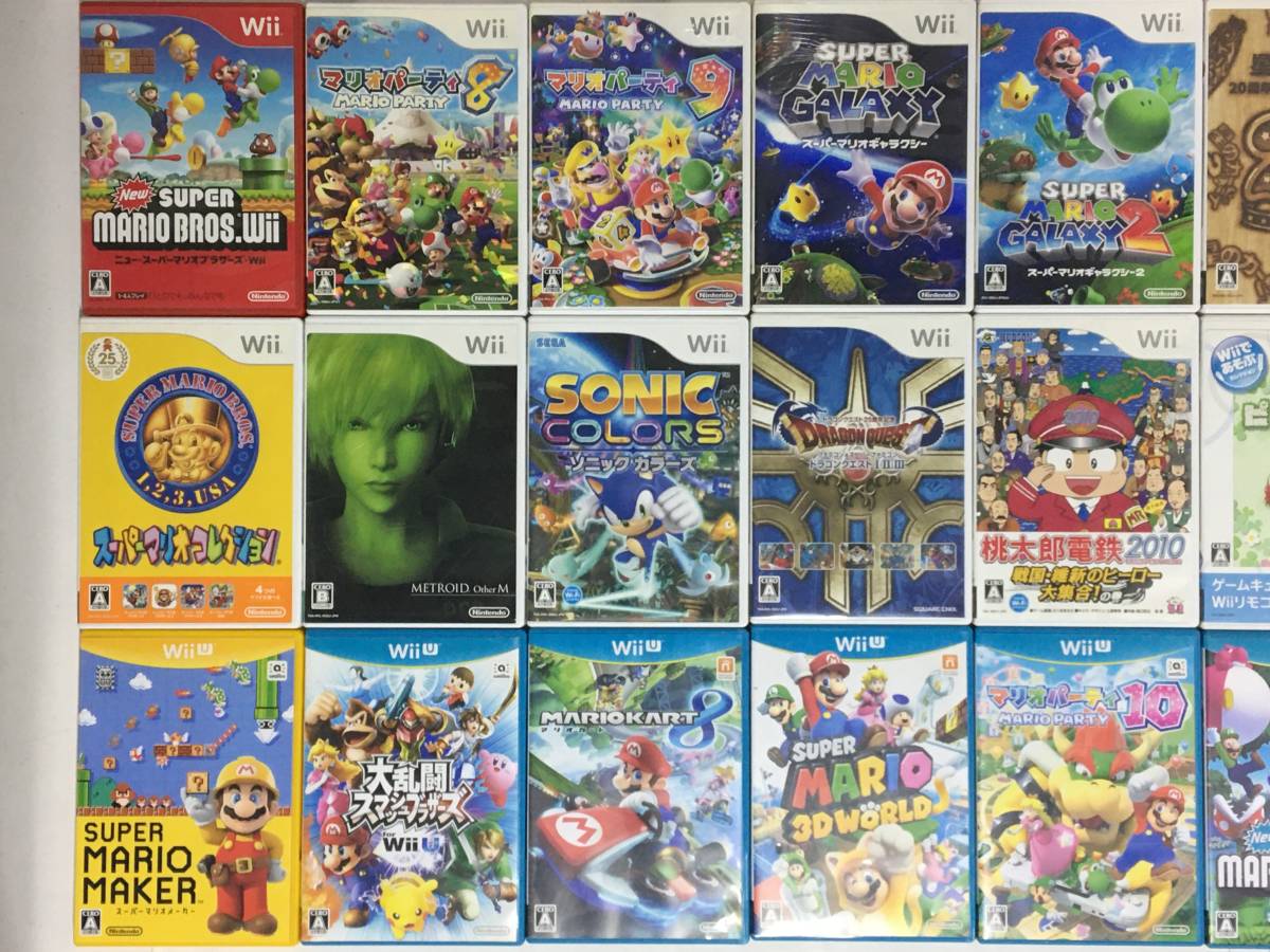 Wii ソフト 11本セット まとめ売り マリオカート マリオパーティ