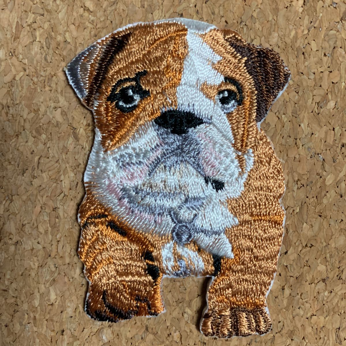 ワッペン1枚 犬 ブルドック 大 アイロン刺繍ワッペン 入園入学新学期準備にアップリケ 動物 生き物 ペット わんちゃん ワッペン 売買されたオークション情報 Yahooの商品情報をアーカイブ公開 オークファン Aucfan Com