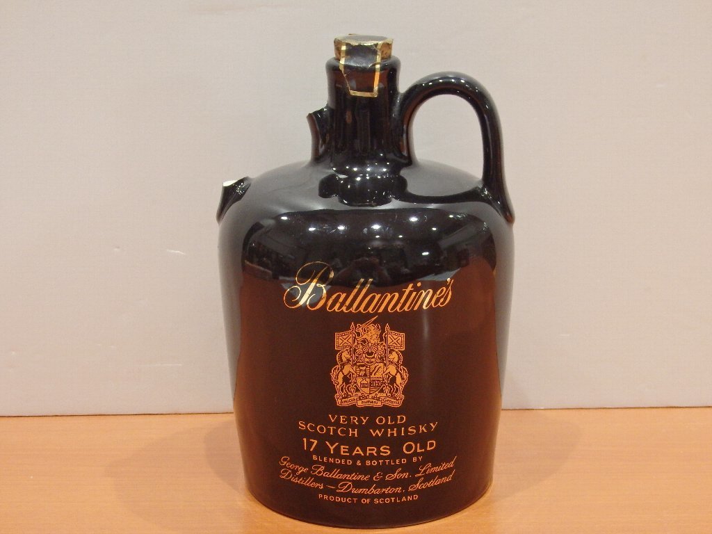  バランタイン 17年 陶器 750ml 43％ /持ち手片方折れ(スコッチ)｜売買されたオークション情報、yahooの商品情報をアーカイブ公開 - オークファン スコッチ