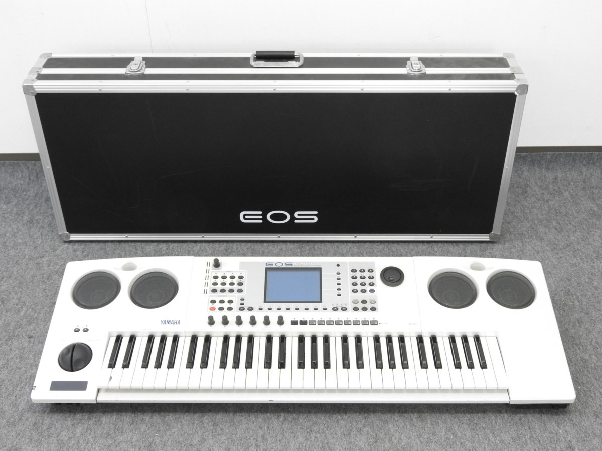 EOS YAMAHA シンセサイザー B2000 ヤマハ 61鍵盤 61鍵 - B2000W 鍵盤