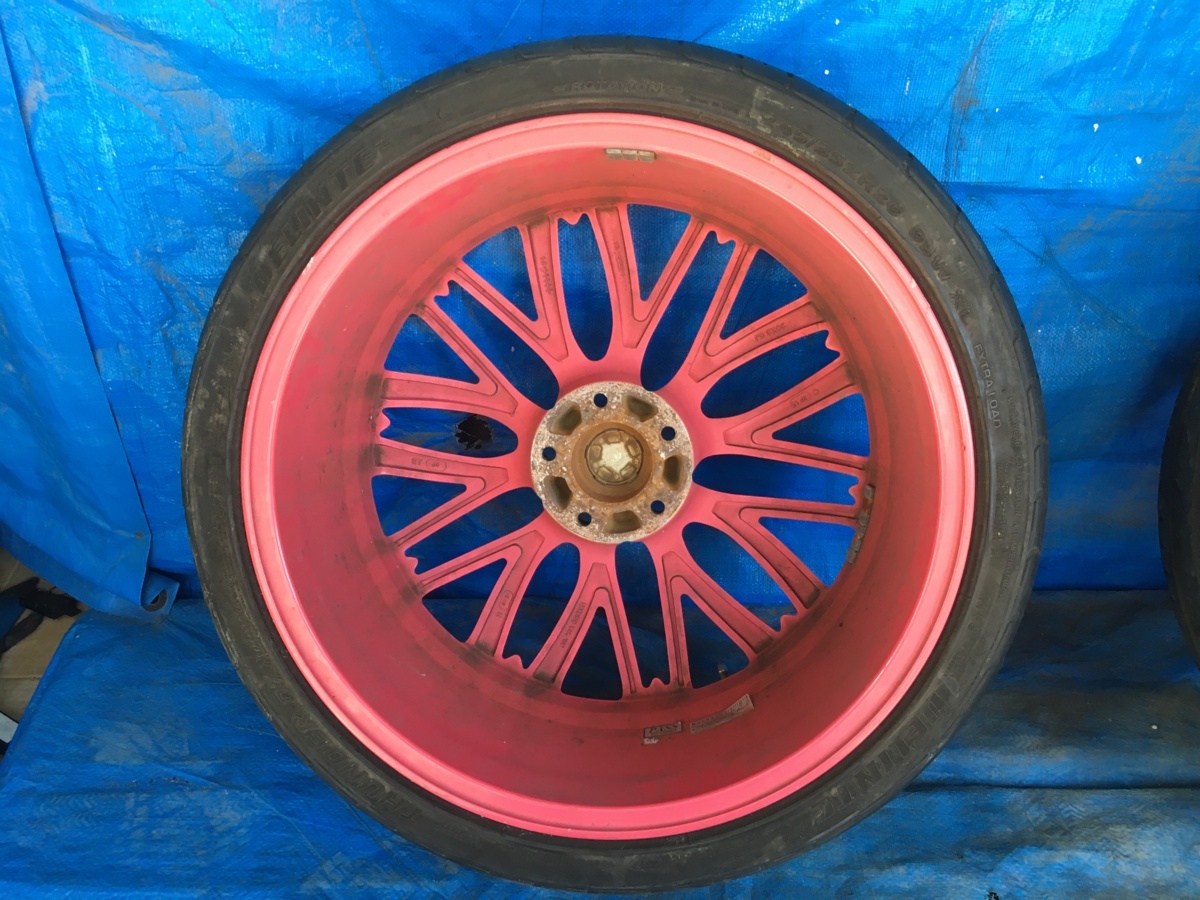 和道（R-PRIDE） 桜 20×8J +38 5H-114.3PCD DELINTE デリンテ THUNDER 