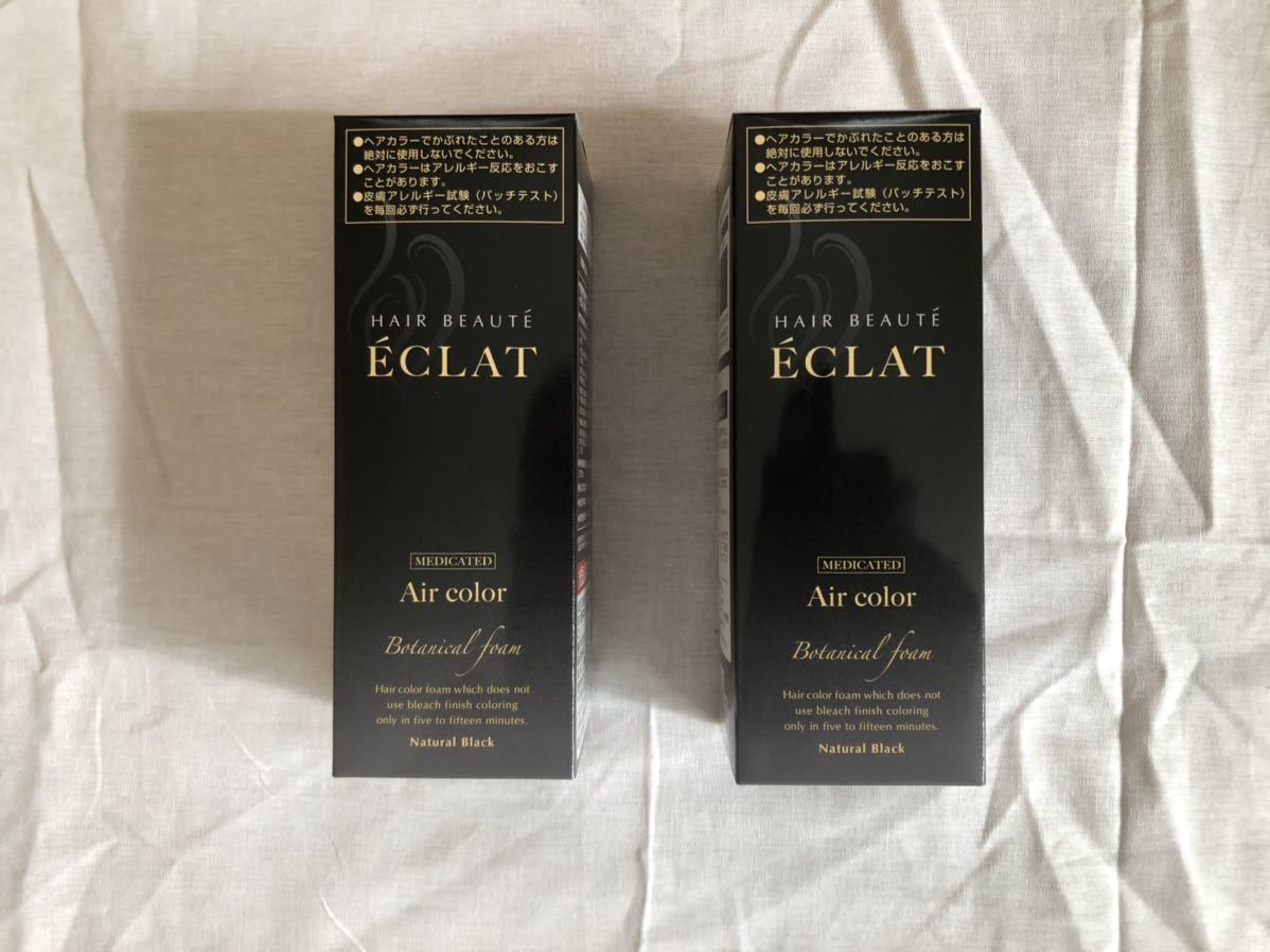 ボタニカル エアカラーフォーム 2本セット HAIR BEAUTE ÉCLAT
