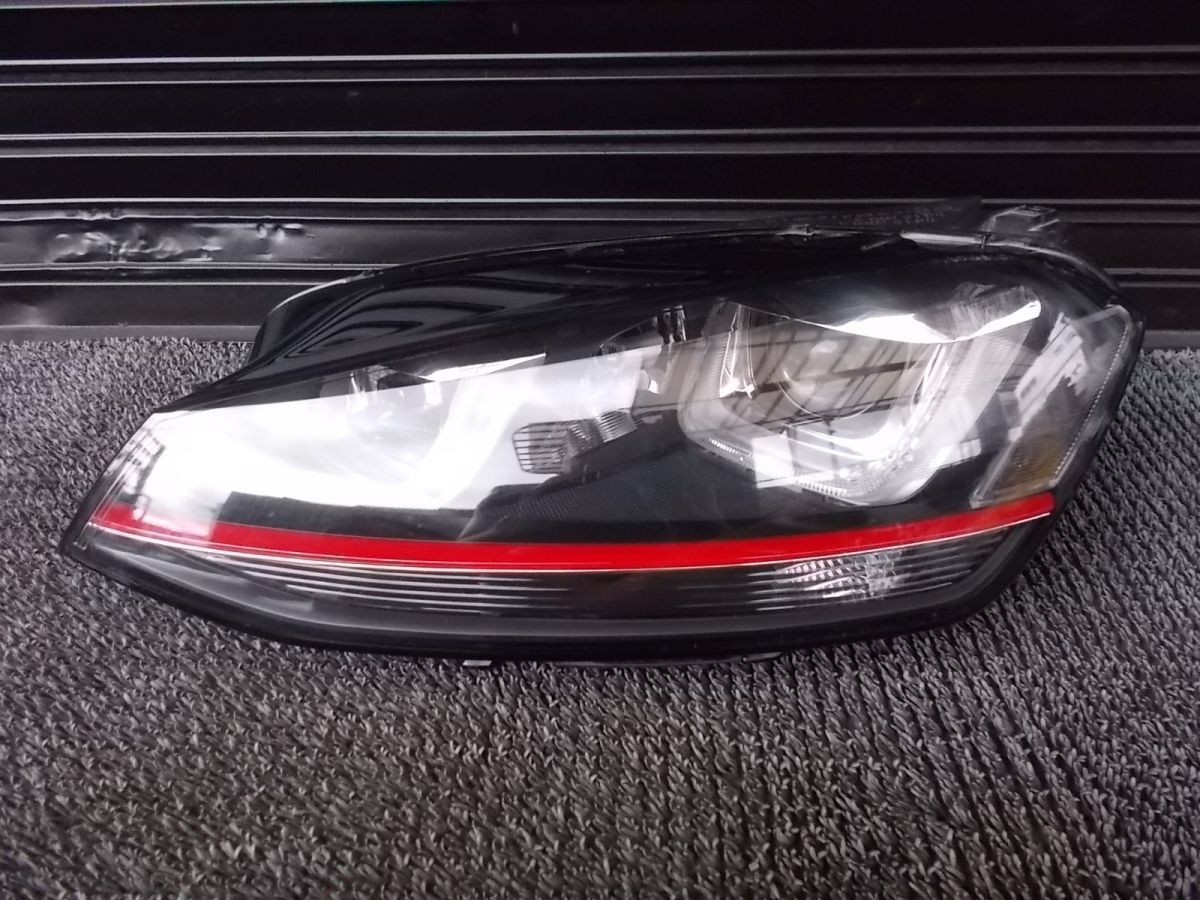 VW ゴルフ 7 5G 純正 HID 左ヘッドライト ゴルフ7 5G 純正 左ライト