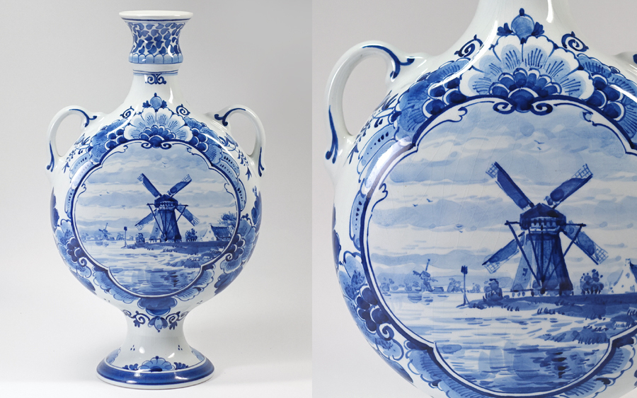 Holland - Delft オランダ Etsy Hand Painted デルフトブルー | Blue