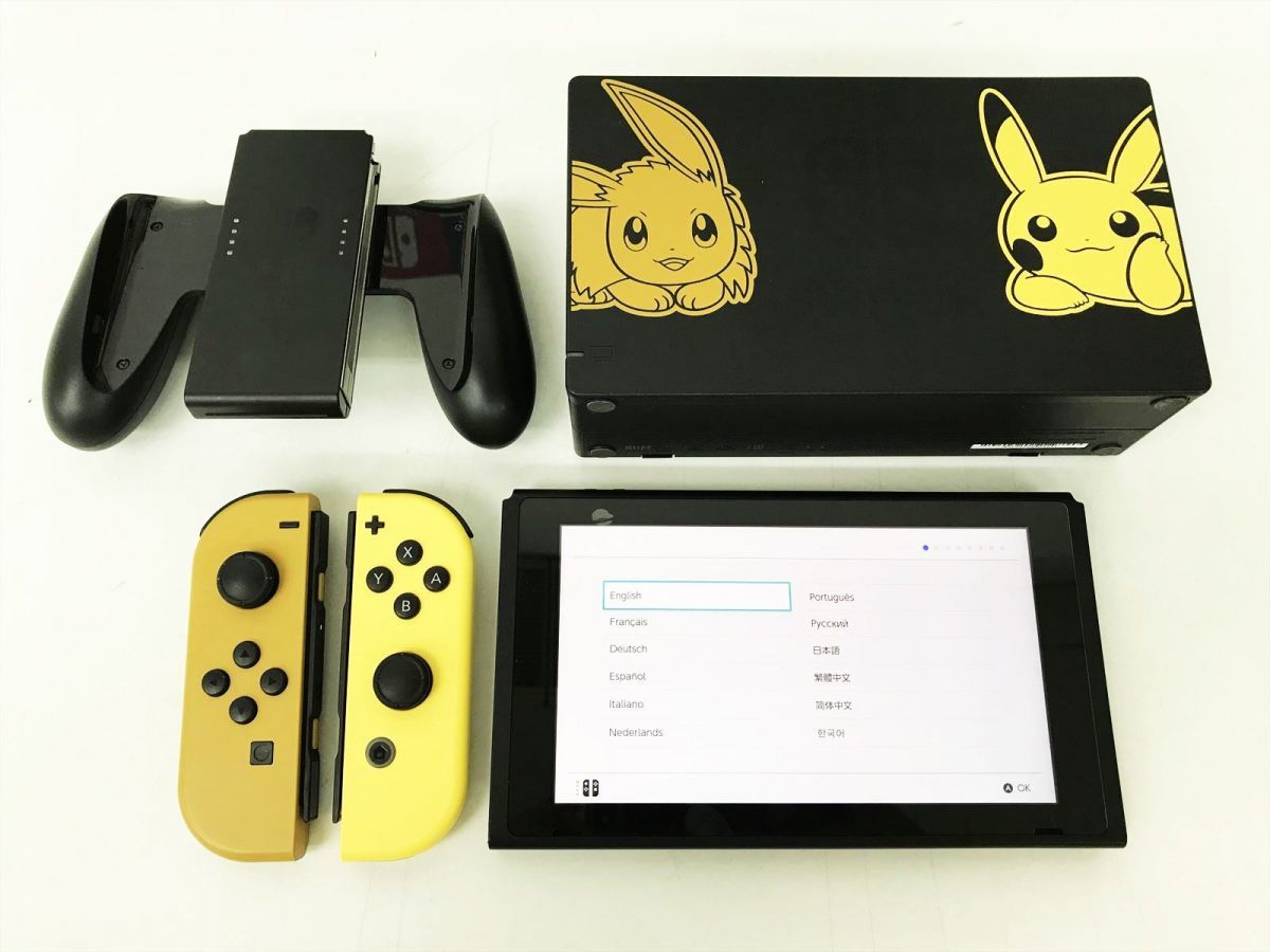 1円】任天堂 Switch 本体 セット ポケモンデザイン ニンテンドー