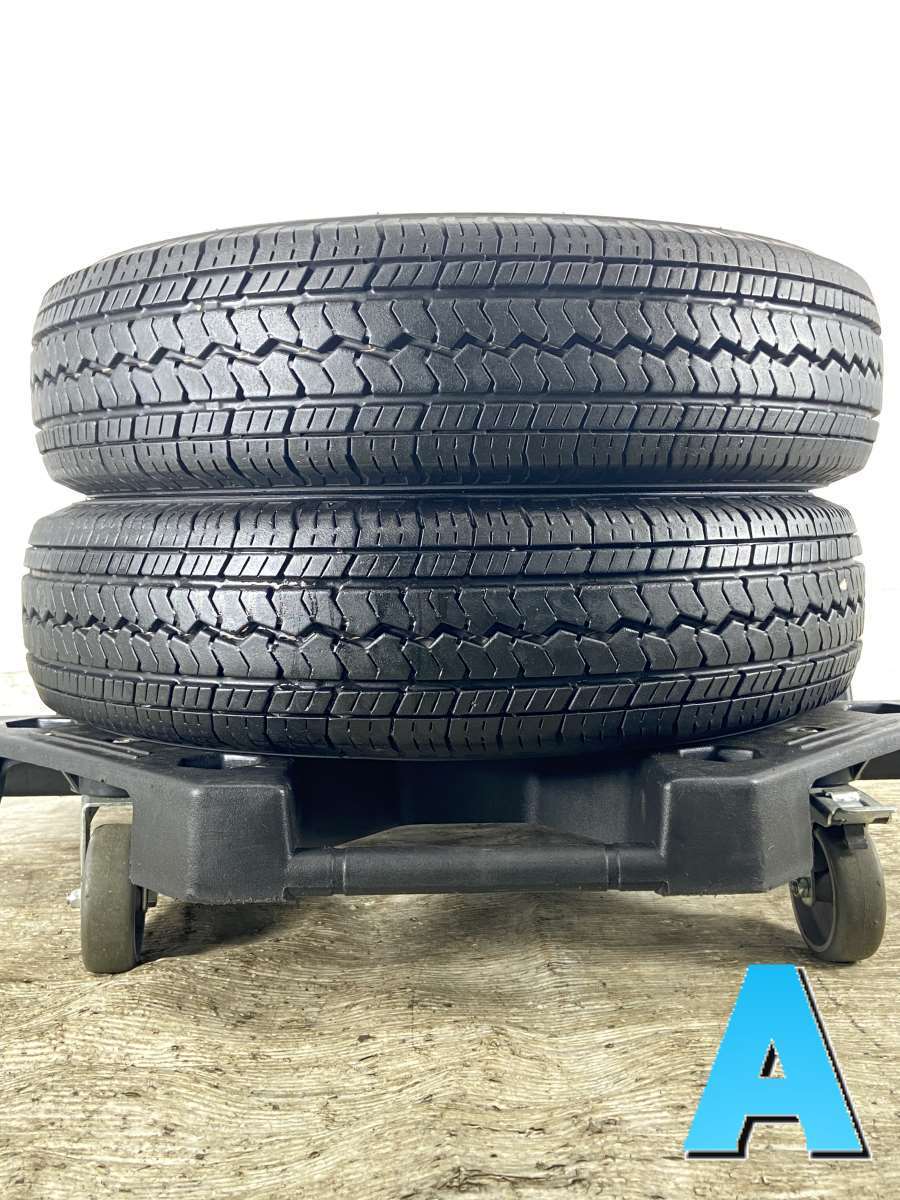 送料無料】中古タイヤ サマータイヤ 2本セット 145R12 6PR トーヨー