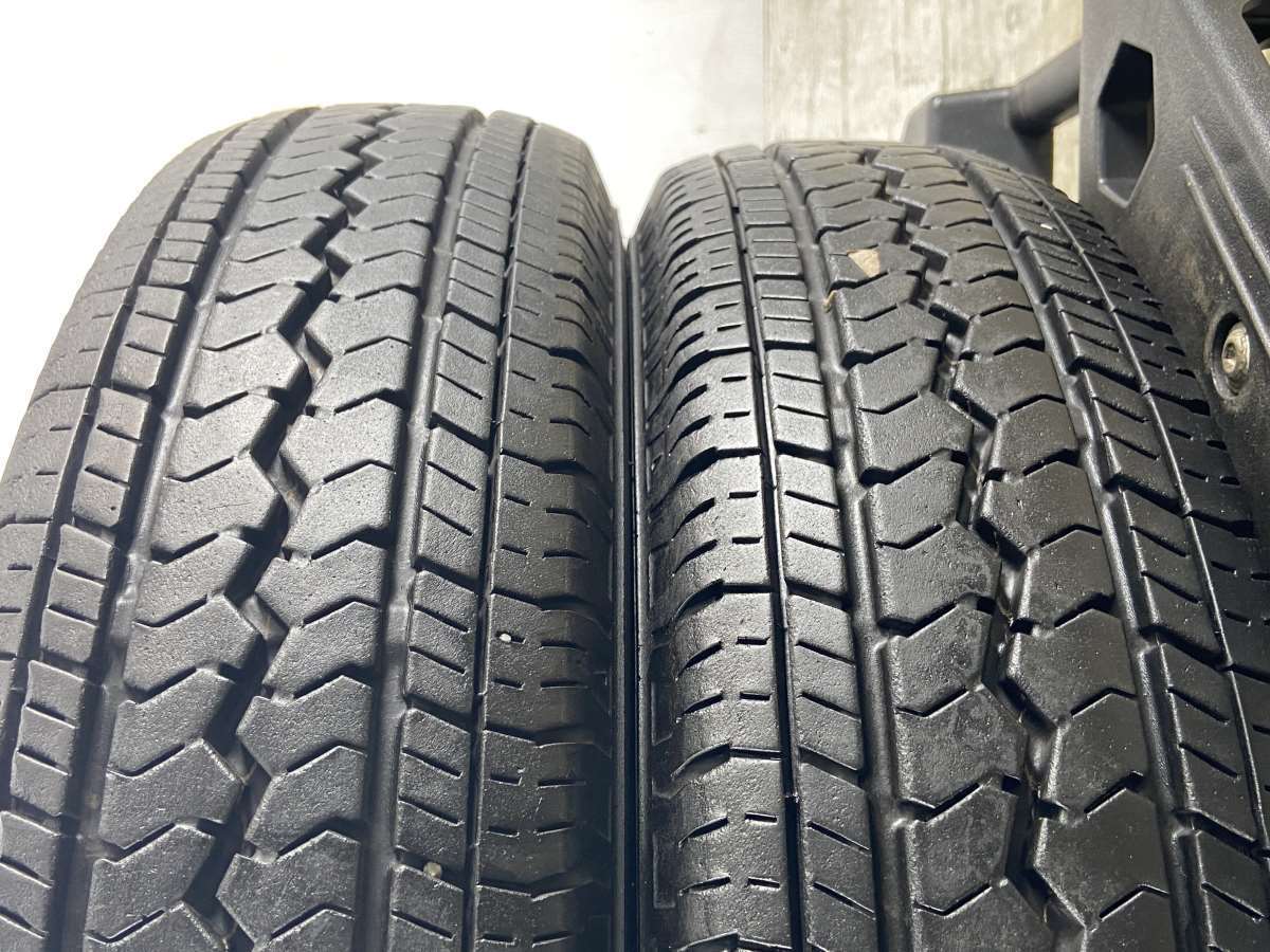 送料無料】中古タイヤ サマータイヤ 2本セット 145R12 6PR トーヨー
