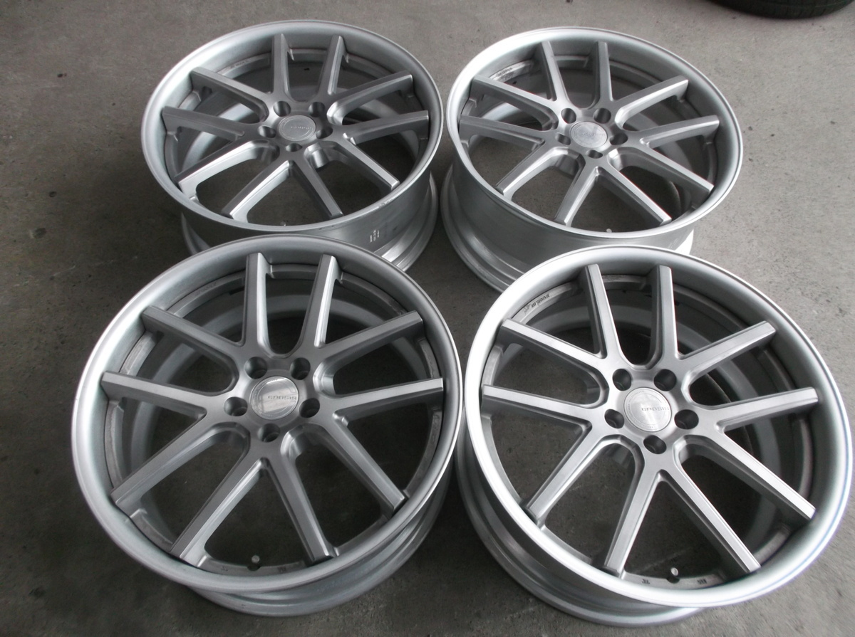 ☆売切り！WORK　グノーシスCV203　20×9.0J　IS39　112/5H　ホイールのみ４本！アウディA4・A6・A8・Q5・TTクーペ等！【A-999】