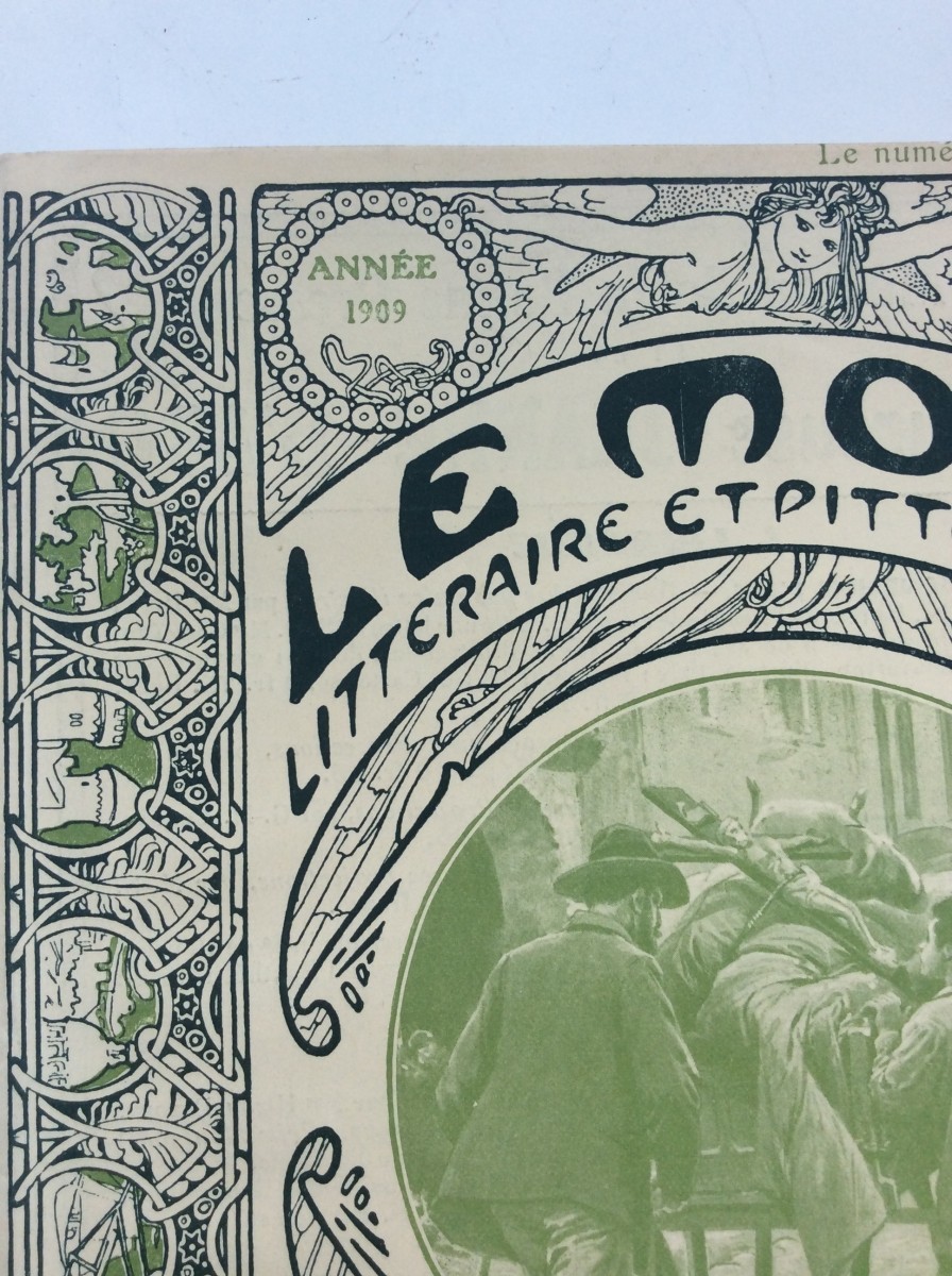 ぶぅ様 確認用 ミュシャ LeMois 1909年5月号の表紙 オリジナル石版画 | FORUMS